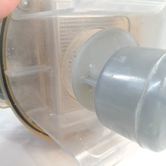 Hoover Floormate floor cleaner FH40010B Recovery Tank Lid cap blue 4100220 part - Picture 8 of 8